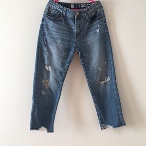 Gap pencil slim ankle high rise jeans